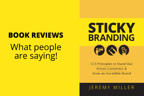 Sticky Branding Book Reviews