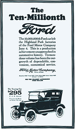 Ford Model T Ad
