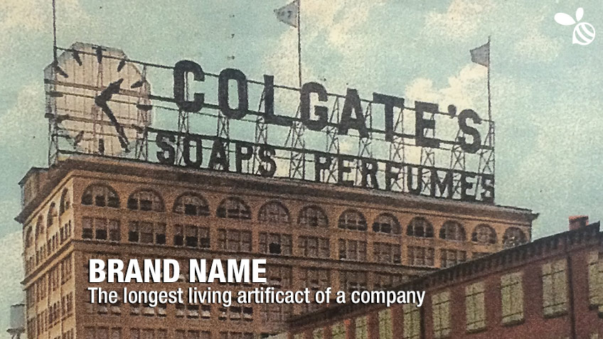 A Brand Name Is the Longest Living Artifact of Your Company
