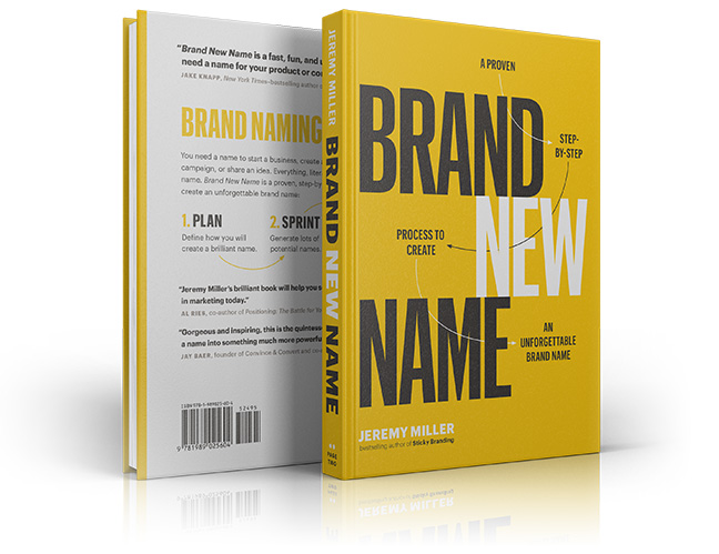 Jeremy Miller's new book, Brand New Name