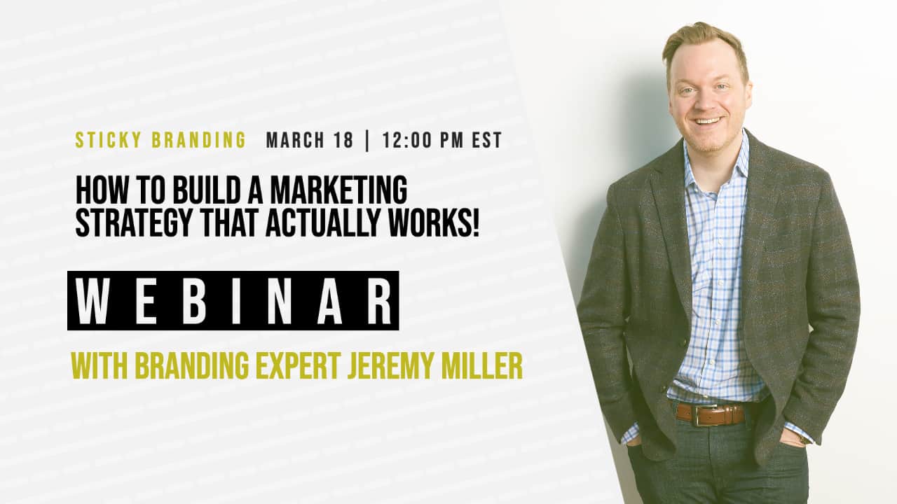 Free Webinar on How to Build a Marketing Strategy That Actually Works!